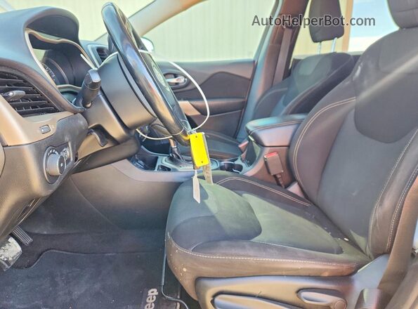 1C4PJLCBXHD233530 2017 JEEP CHEROKEE Gray Սալոնի դիմացի տեսք