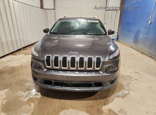 1C4PJLCBXHD233530 2017 JEEP CHEROKEE Gray Դիմացի տեսք