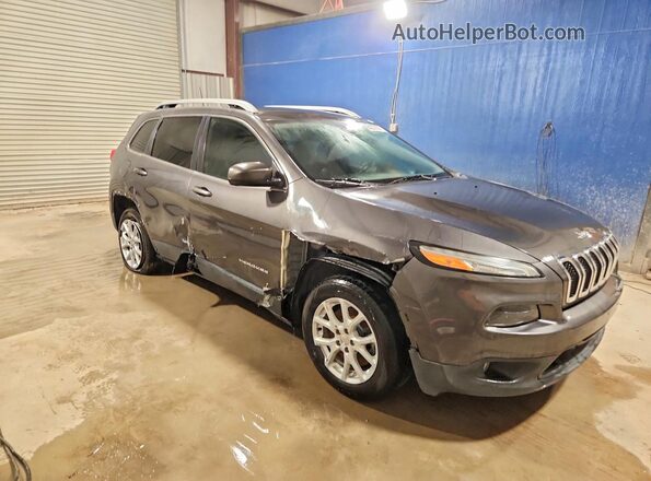 1C4PJLCBXHD233530 2017 JEEP CHEROKEE Gray Առջևի աջ