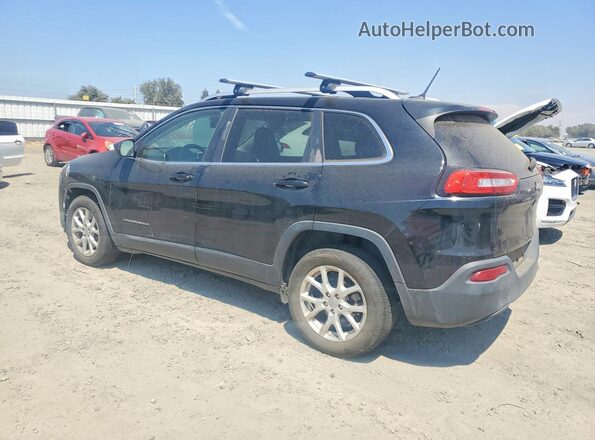 1C4PJLCBXHW643345 2017 JEEP CHEROKEE Black Tył prawy