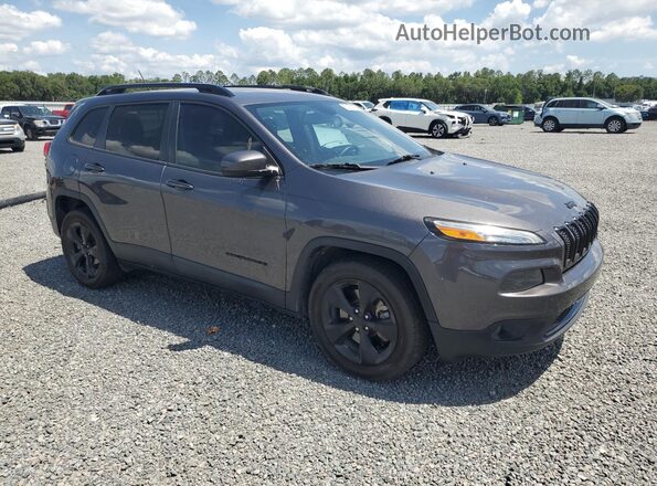 1C4PJLCBXJD544333 2018 JEEP CHEROKEE Gray Front right