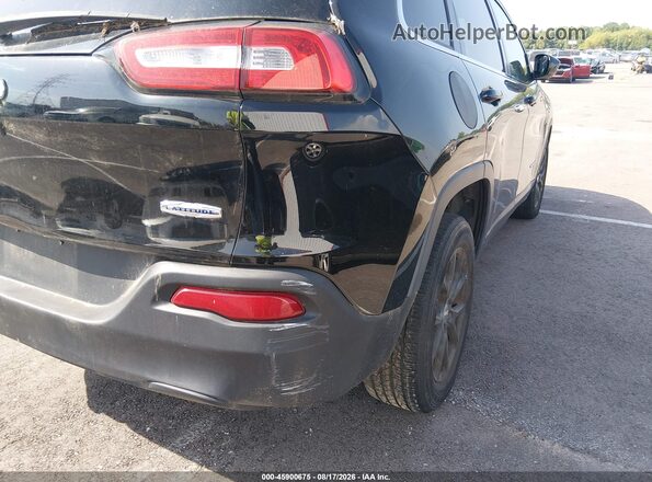 1C4PJLCBXJD566512 2018 JEEP CHEROKEE Черный Вид спереди