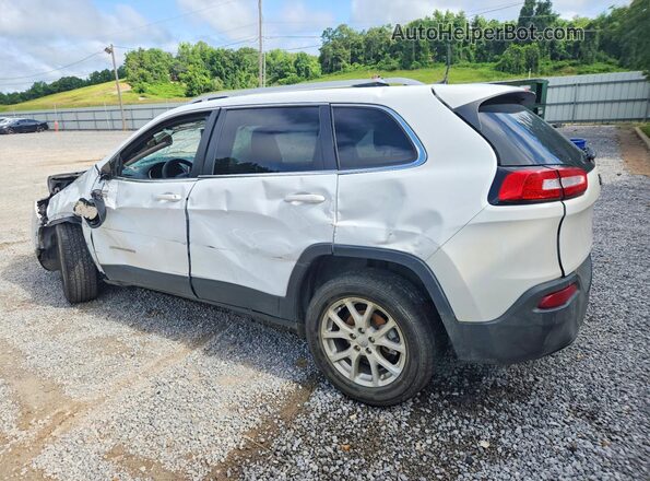 1C4PJLCBXJD566767 2018 JEEP CHEROKEE White Հետևի ձախ