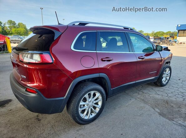 1C4PJLCBXKD110396 2019 JEEP CHEROKEE Красный Задняя правая четверть