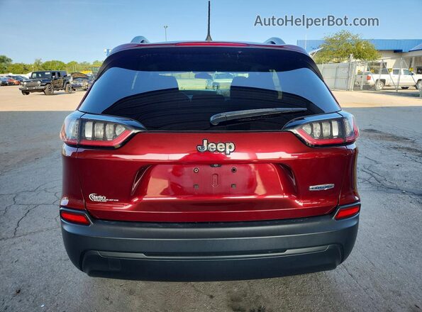 1C4PJLCBXKD110396 2019 JEEP CHEROKEE Красный Вид сзади