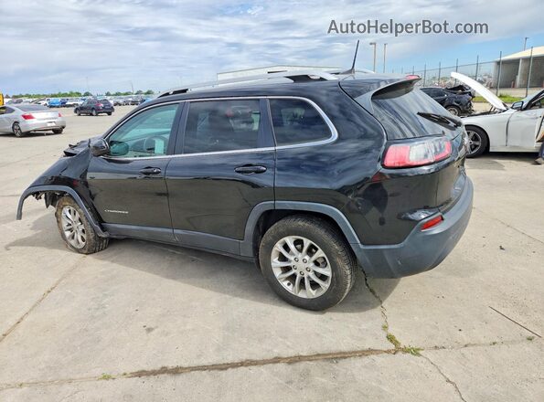 1C4PJLCBXKD262033 2019 JEEP CHEROKEE Black უკანა მარცხენა