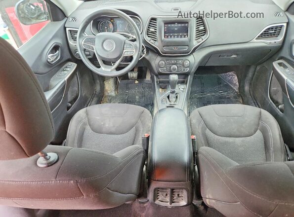 1C4PJLCBXKD262033 2019 JEEP CHEROKEE Black წინა პანელის ხედი