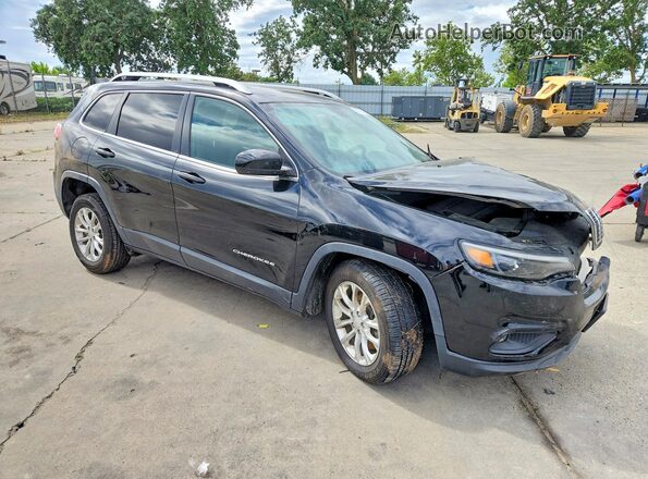 1C4PJLCBXKD262033 2019 JEEP CHEROKEE Black წინა მარჯვენა