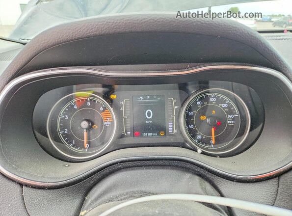 1C4PJLCBXKD262033 2019 JEEP CHEROKEE Black ხელსაწყოთა პანელის ხედი