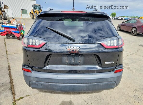 1C4PJLCBXKD262033 2019 JEEP CHEROKEE Black უკანა ხედი