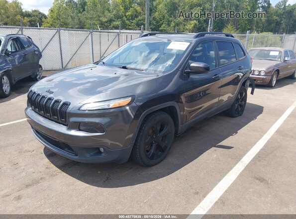 1C4PJLCS2GW177151 2016 JEEP CHEROKEE Black Առջևի ձախ երեք քառորդ տեսարան
