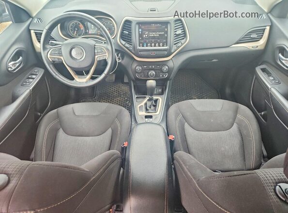 1C4PJLCS2GW239504 2016 JEEP CHEROKEE Черный Вид панели приборов