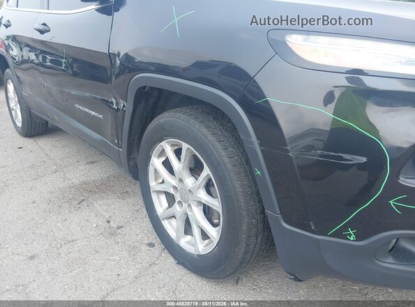 1C4PJLCS3GW362941 2016 JEEP CHEROKEE Black Front view