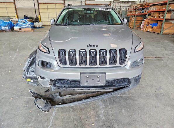 1C4PJLCS4GW125469 2016 JEEP CHEROKEE Silver Front view