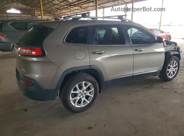 1C4PJLCS4HW663588 2017 JEEP CHEROKEE Brown უკანა მარჯვენა