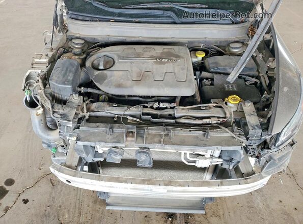 1C4PJLCS4HW663588 2017 JEEP CHEROKEE Brown უკანა სალონის ხედი