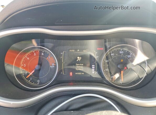 1C4PJLCS5HW508497 2017 JEEP CHEROKEE White Widok zestawu wskaźników
