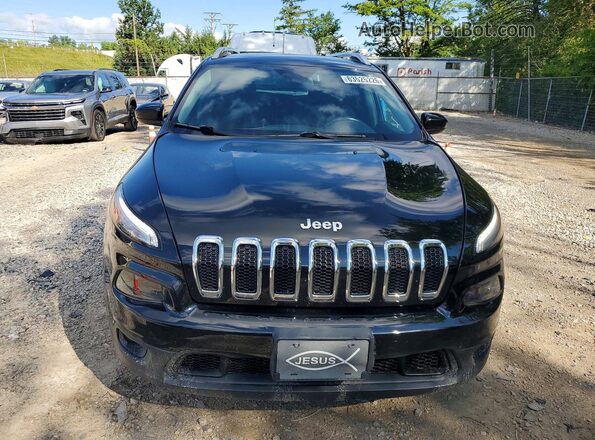 1C4PJLCS5HW643057 2017 JEEP CHEROKEE Black Front view