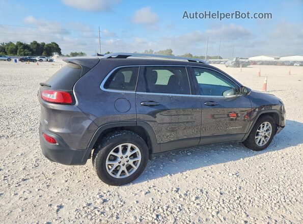 1C4PJLCS8HW574283 2017 JEEP CHEROKEE Gray Rear right
