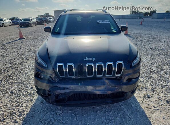 1C4PJLCS8HW574283 2017 JEEP CHEROKEE Gray Front view