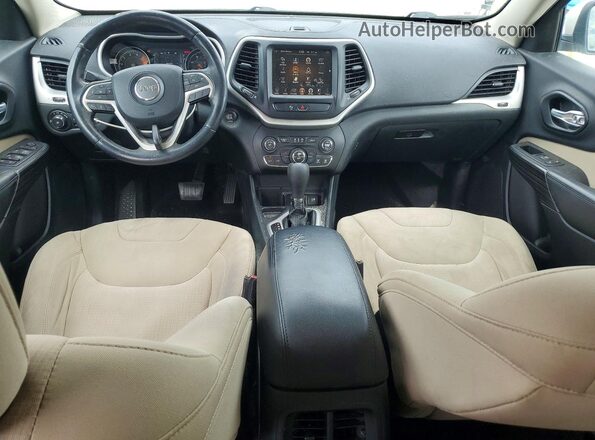 1C4PJLCS9GW126407 2016 JEEP CHEROKEE White Dashboard view