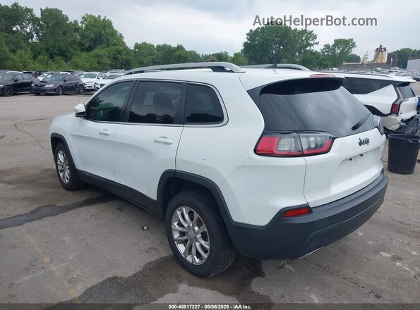 1C4PJLCX0KD312854 2019 JEEP CHEROKEE White უკანა მარცხენა
