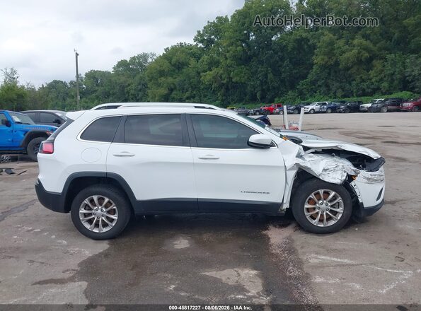 1C4PJLCX0KD312854 2019 JEEP CHEROKEE White უკანა სალონის ხედი
