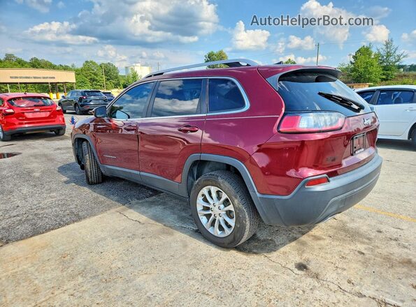 1C4PJLCX3KD263181 2019 JEEP CHEROKEE Burgundy Հետևի ձախ