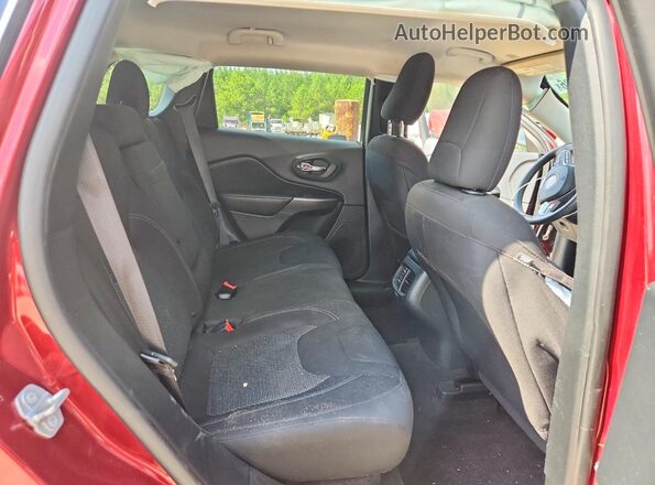 1C4PJLCX3KD263181 2019 JEEP CHEROKEE Burgundy Հետևի նստատեղերի տեսք