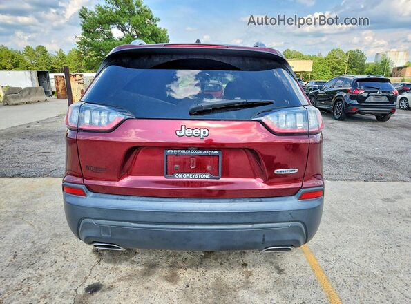 1C4PJLCX3KD263181 2019 JEEP CHEROKEE Burgundy Հետևի տեսք