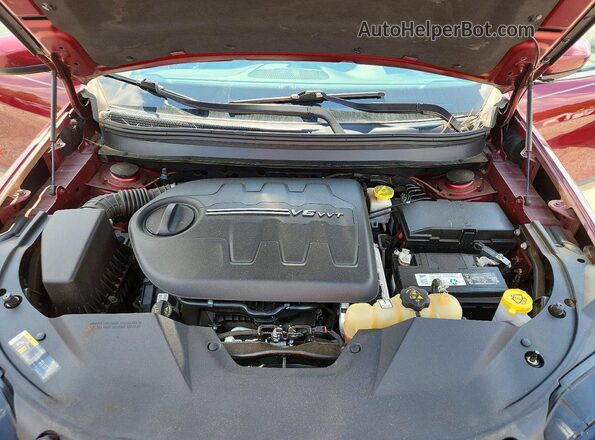 1C4PJLCX3KD263181 2019 JEEP CHEROKEE Burgundy Սալոնի հետևի տեսք