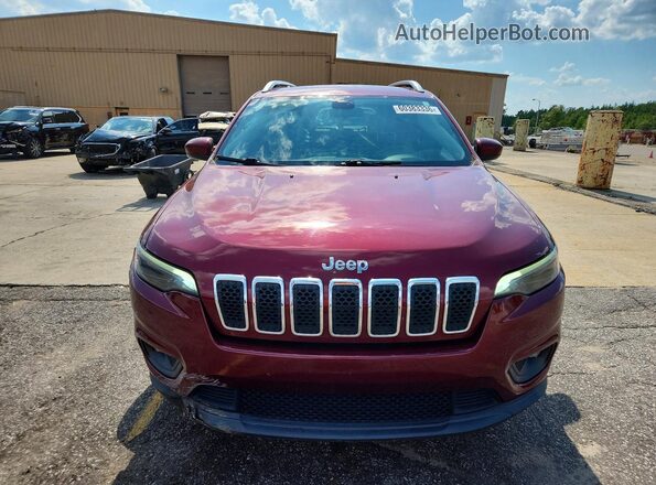 1C4PJLCX3KD263181 2019 JEEP CHEROKEE Burgundy Դիմացի տեսք