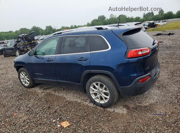 1C4PJLCX4JD584094 2018 JEEP CHEROKEE Blue უკანა მარცხენა