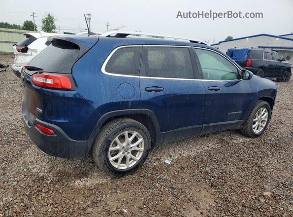 1C4PJLCX4JD584094 2018 JEEP CHEROKEE Blue უკანა მარჯვენა