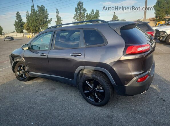 1C4PJLCX5JD527855 2018 JEEP CHEROKEE Charcoal Trasero izquierdo
