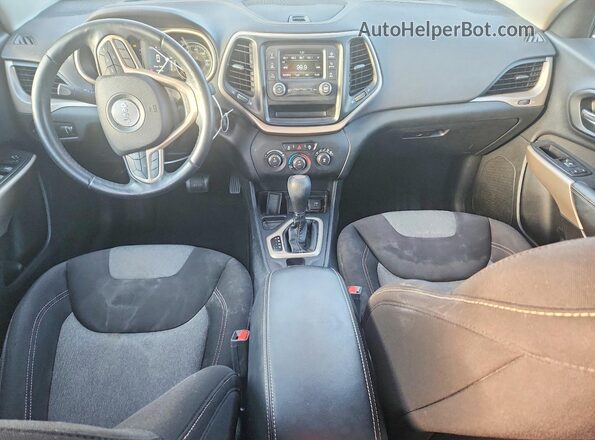 1C4PJLCX5JD527855 2018 JEEP CHEROKEE Charcoal Vista del salpicadero