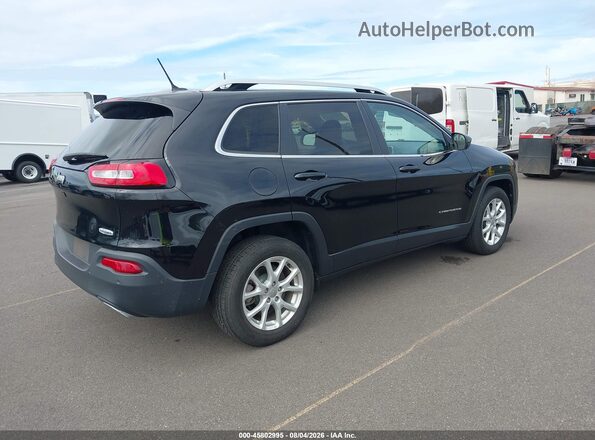 1C4PJLCX6JD595131 2018 JEEP CHEROKEE Black Tył prawy
