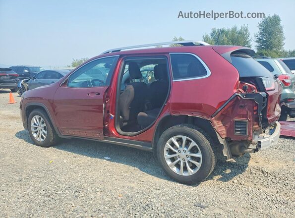 1C4PJLCX6KD111119 2019 JEEP CHEROKEE Red უკანა მარცხენა
