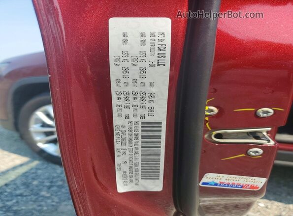 1C4PJLCX6KD111119 2019 JEEP CHEROKEE Red სალონის 360-გრადუსიანი ხედი