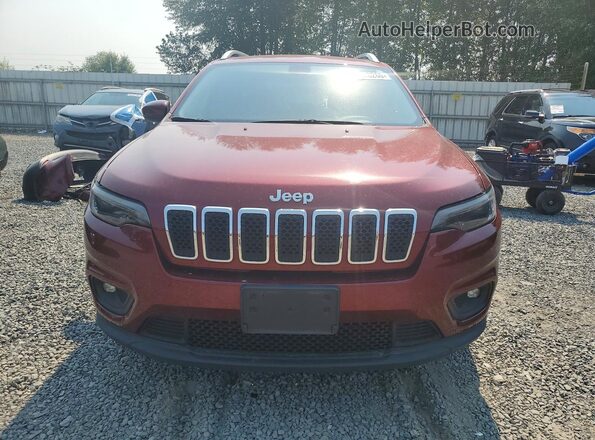 1C4PJLCX6KD111119 2019 JEEP CHEROKEE Red წინა ხედი