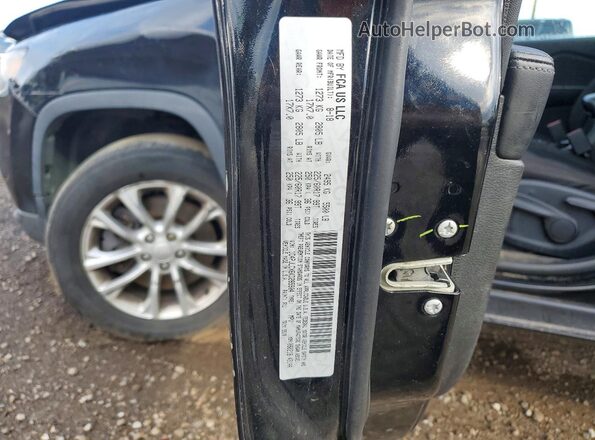 1C4PJLCX6KD285904 2019 JEEP CHEROKEE Black Widok naklejki z numerem VIN