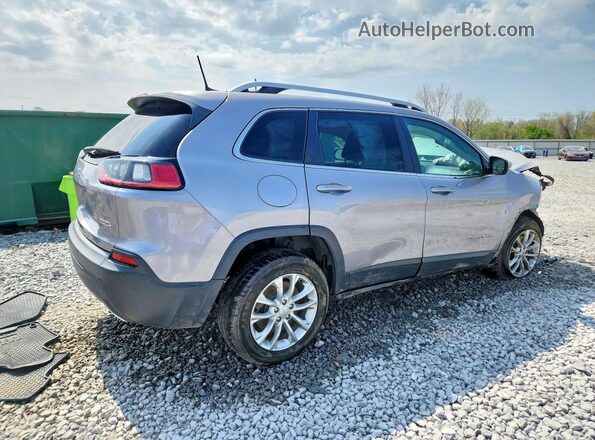 1C4PJLCX7KD286608 2019 JEEP CHEROKEE Серебряный Задняя правая четверть
