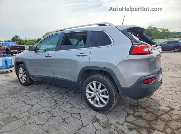 1C4PJLDB0GW239337 2016 JEEP CHEROKEE Silver Задня ліва чверть