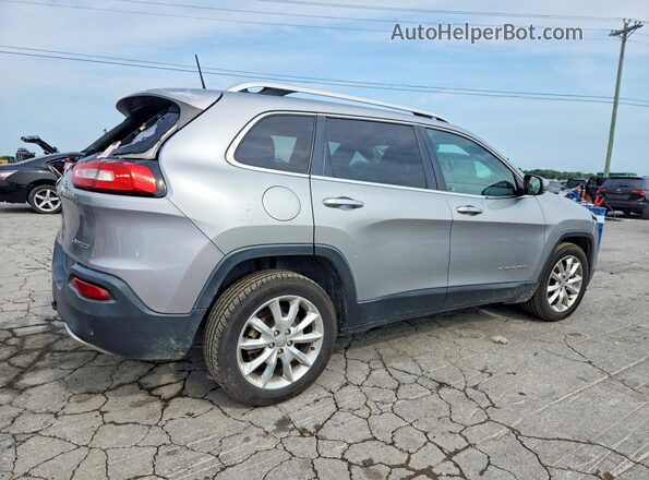 1C4PJLDB0GW239337 2016 JEEP CHEROKEE Silver Задня права чверть