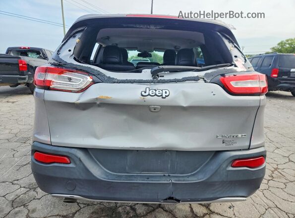 1C4PJLDB0GW239337 2016 JEEP CHEROKEE Silver Вид ззаду