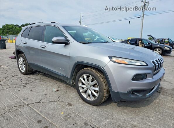 1C4PJLDB0GW239337 2016 JEEP CHEROKEE Silver Передня права чверть