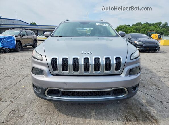 1C4PJLDB0GW239337 2016 JEEP CHEROKEE Silver Вид спереду