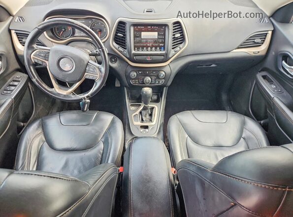 1C4PJLDB0GW239337 2016 JEEP CHEROKEE Silver Вид панелі приладів