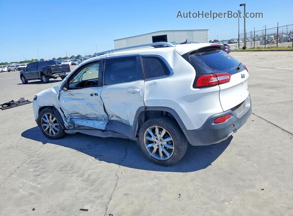 1C4PJLDB0HW539655 2017 JEEP CHEROKEE White Rear left