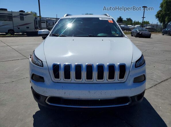 1C4PJLDB0HW539655 2017 JEEP CHEROKEE White Front view